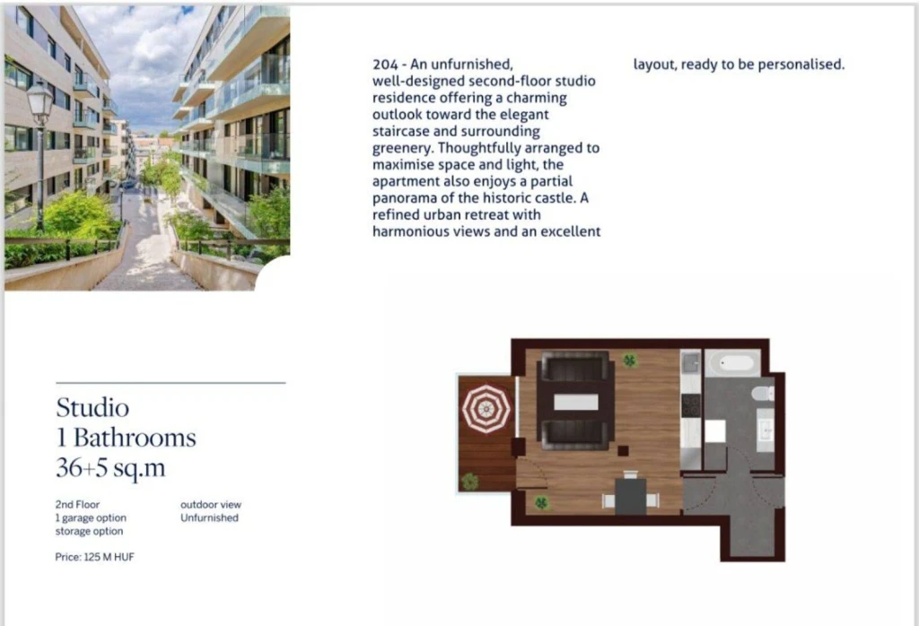 Eladó Téglalakás, Budapest I. kerület, Naphegy, 36nm, 124000000 Ft