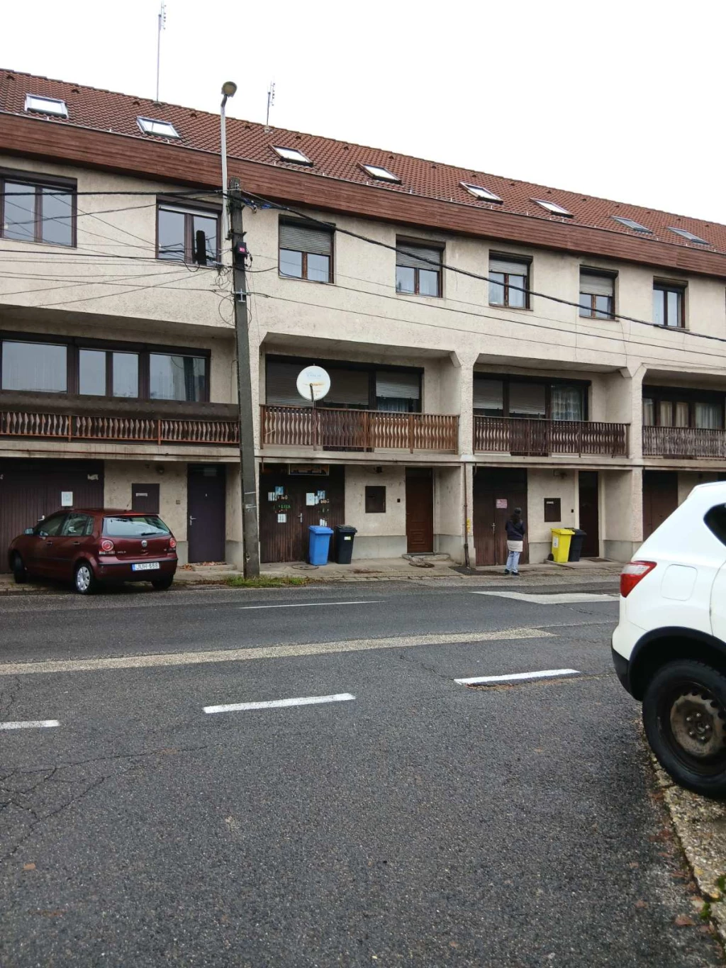 Belvárosi sorház, hátsó kerttel