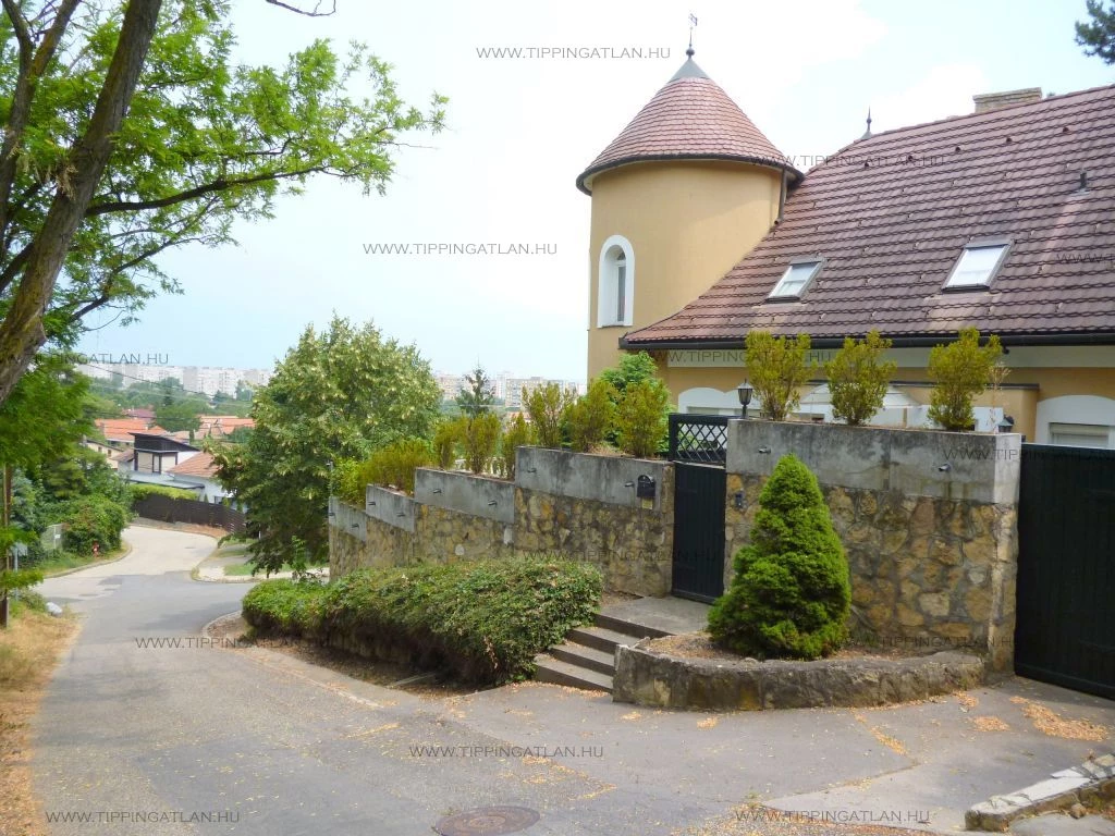 TERMÉSZETKÖZELI, PANORÁMÁS, KÚRIA JELLEGŰ CSALÁDI HÁZ A RÓKA-HEGYEN!