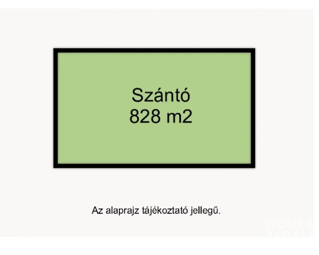 Kecskeméten főút mellett szántóföld