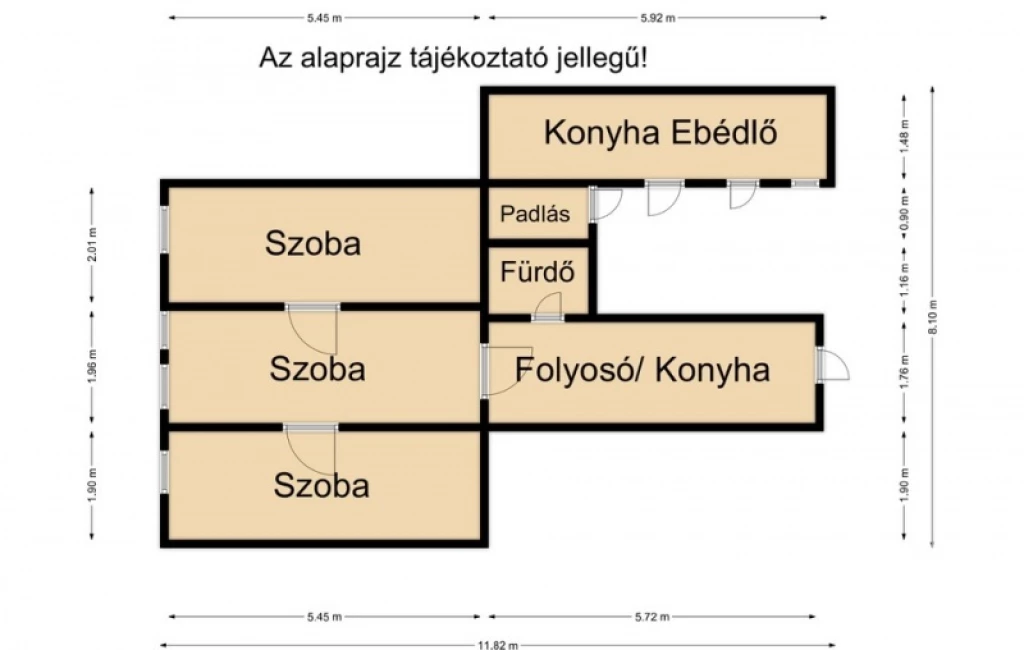 Családi ház eladó Bakson!