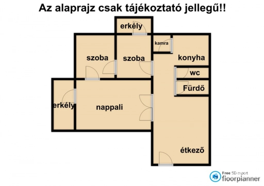 Eladó 3 szobás panel lakás Hódmezővásárhelyen!