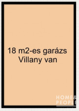 Eladó könnyűszerkezetes garázs!