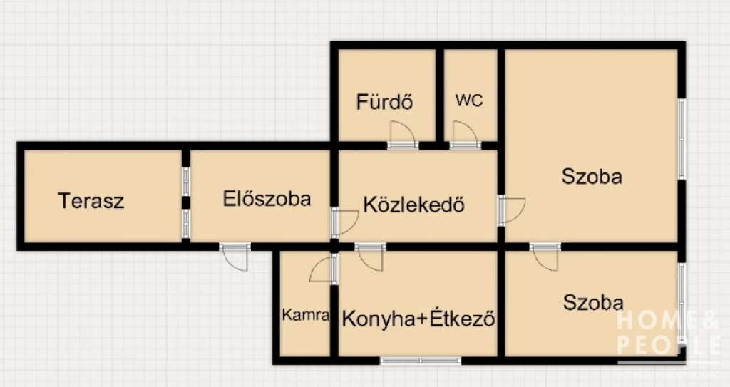 For sale house, Szeged, Kecskéstelep