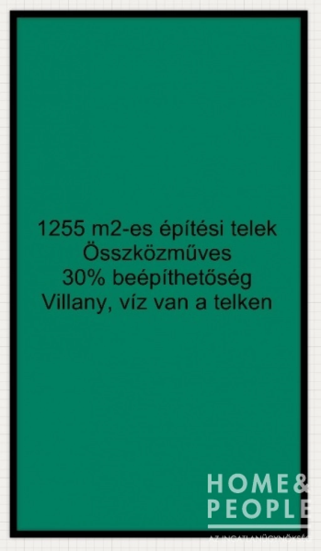 Kisteleki építési telek eladó!