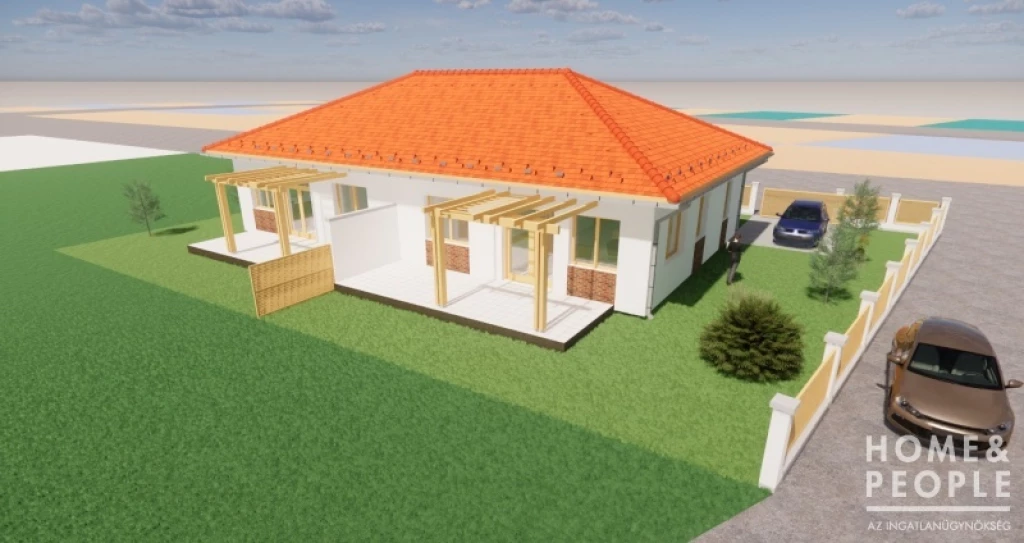 For sale semi-detached house, Újszentiván