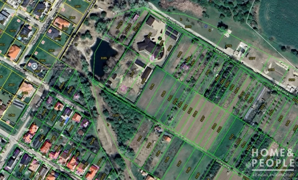 For sale building plot, Szeged, Újszeged