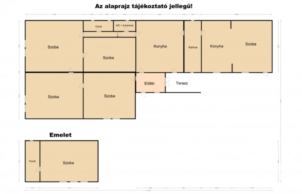 Villa jellegű családi ház Makón