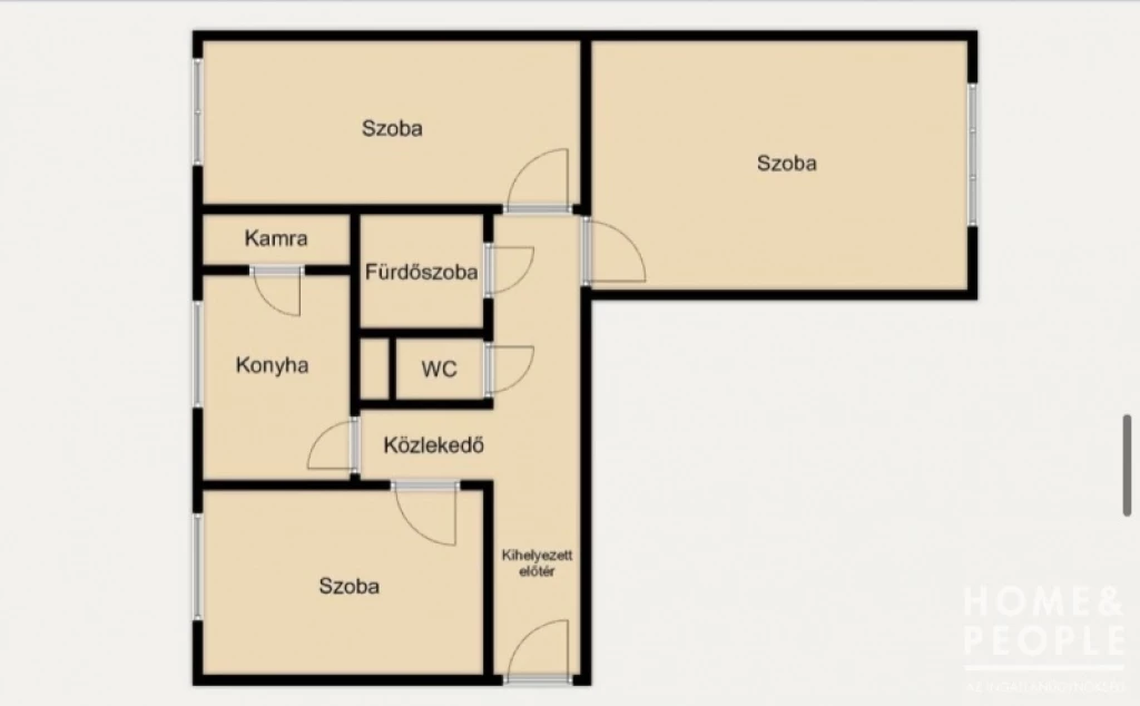 For sale brick flat, Szeged, Makkosház