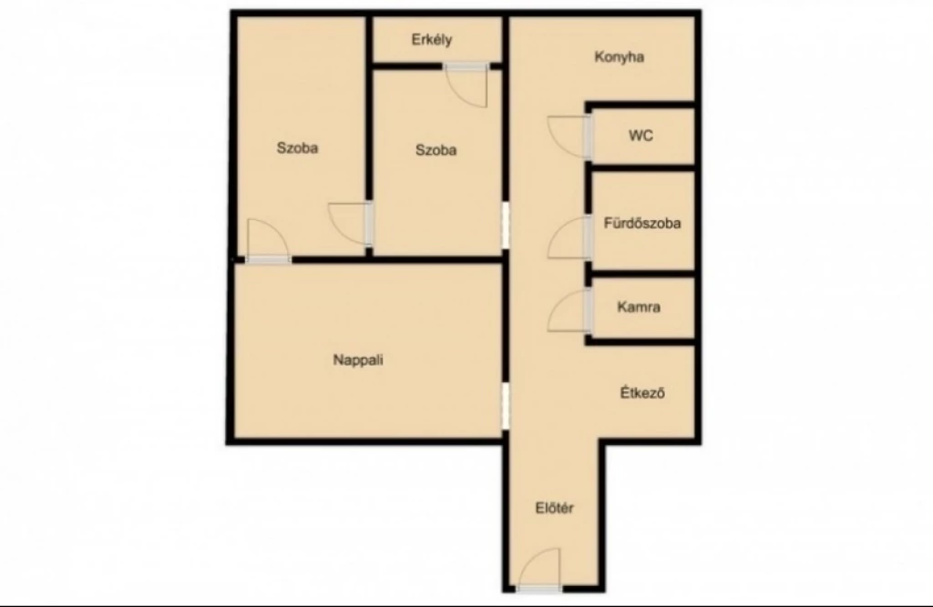 For sale brick flat, Szeged, Makkosház