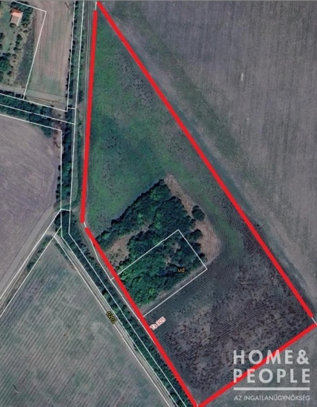 Mártély külterület, szántóföld eladó!