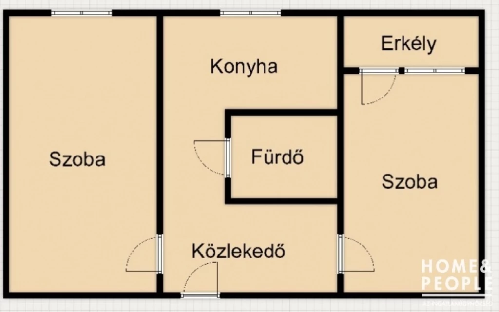 For sale brick flat, Szeged, Újszeged