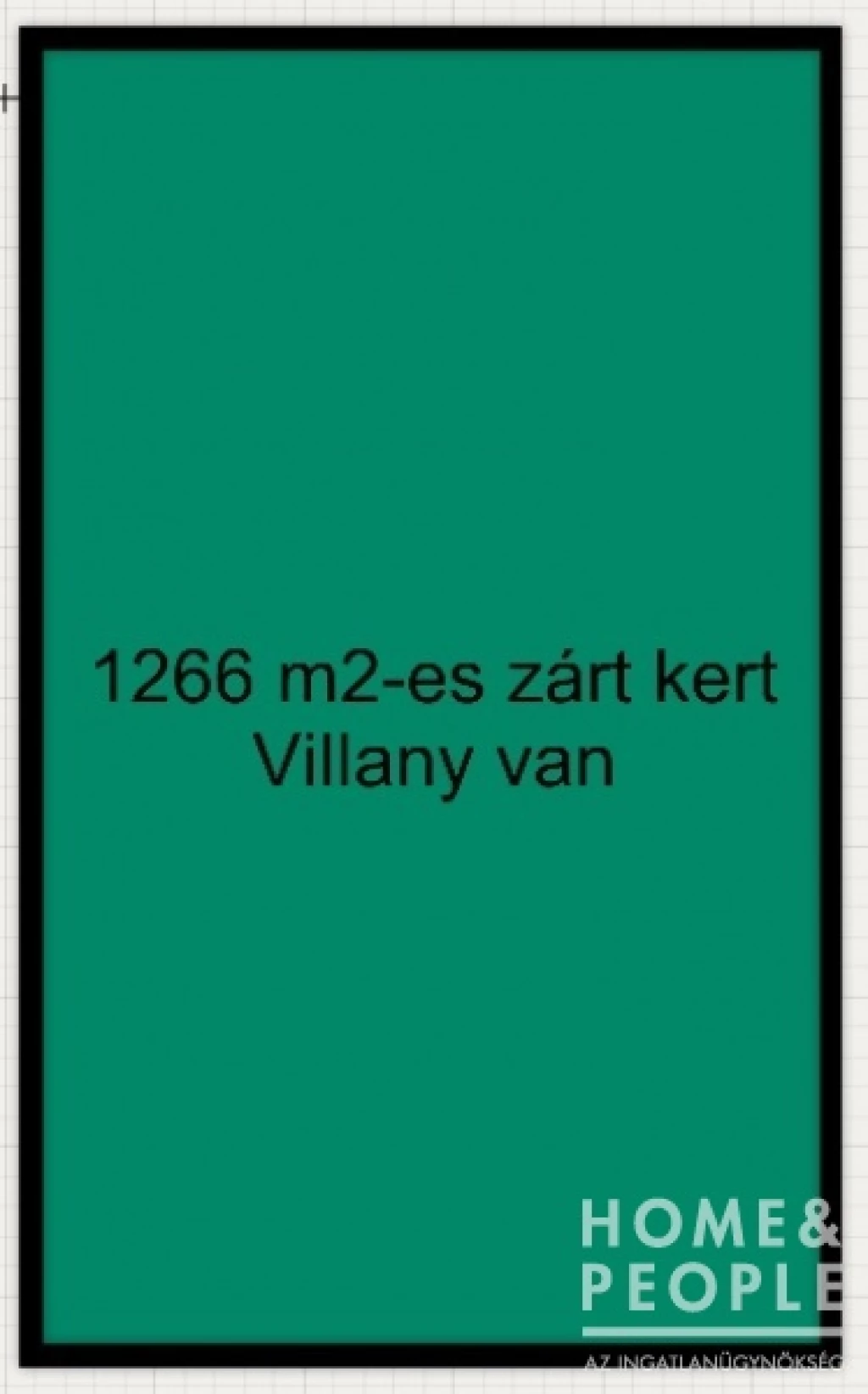 For sale closed garden, Hódmezővásárhely