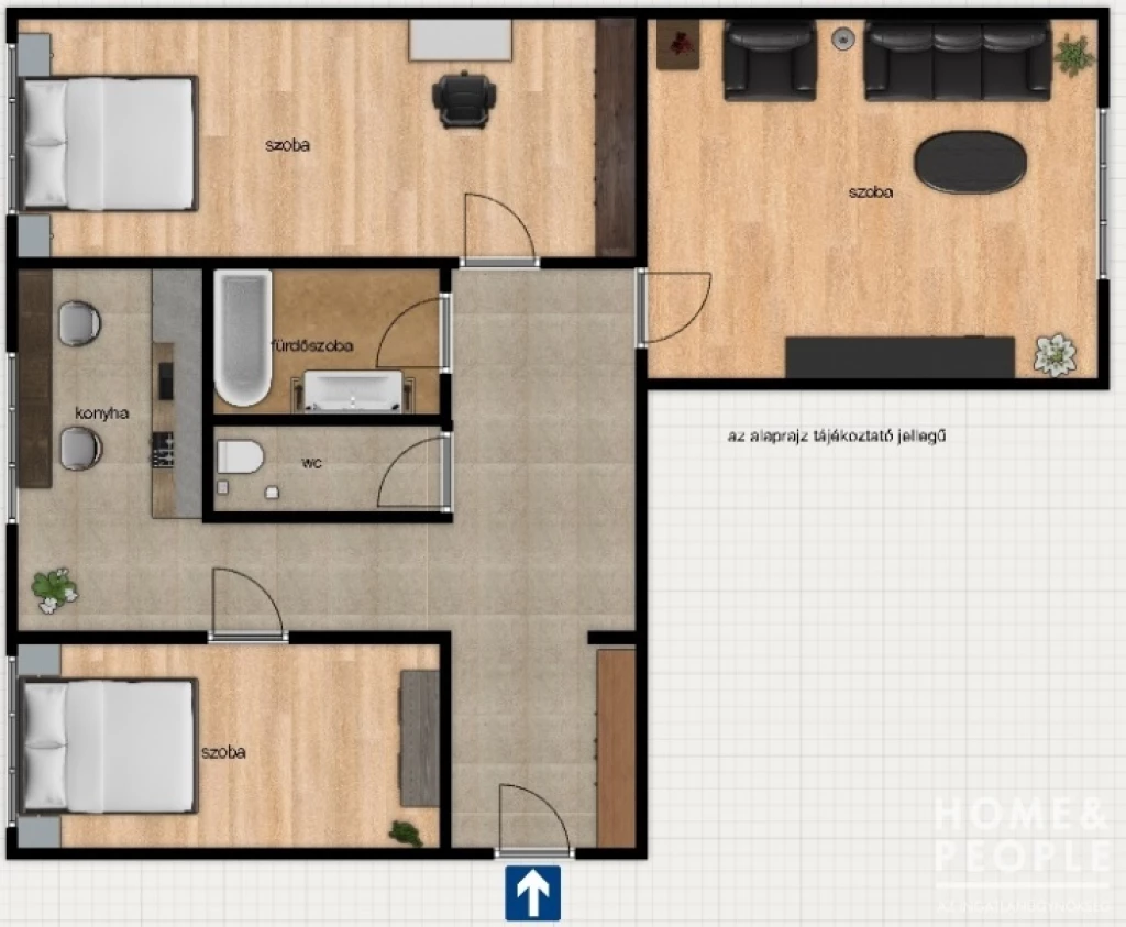 For sale brick flat, Szeged, Felsőváros