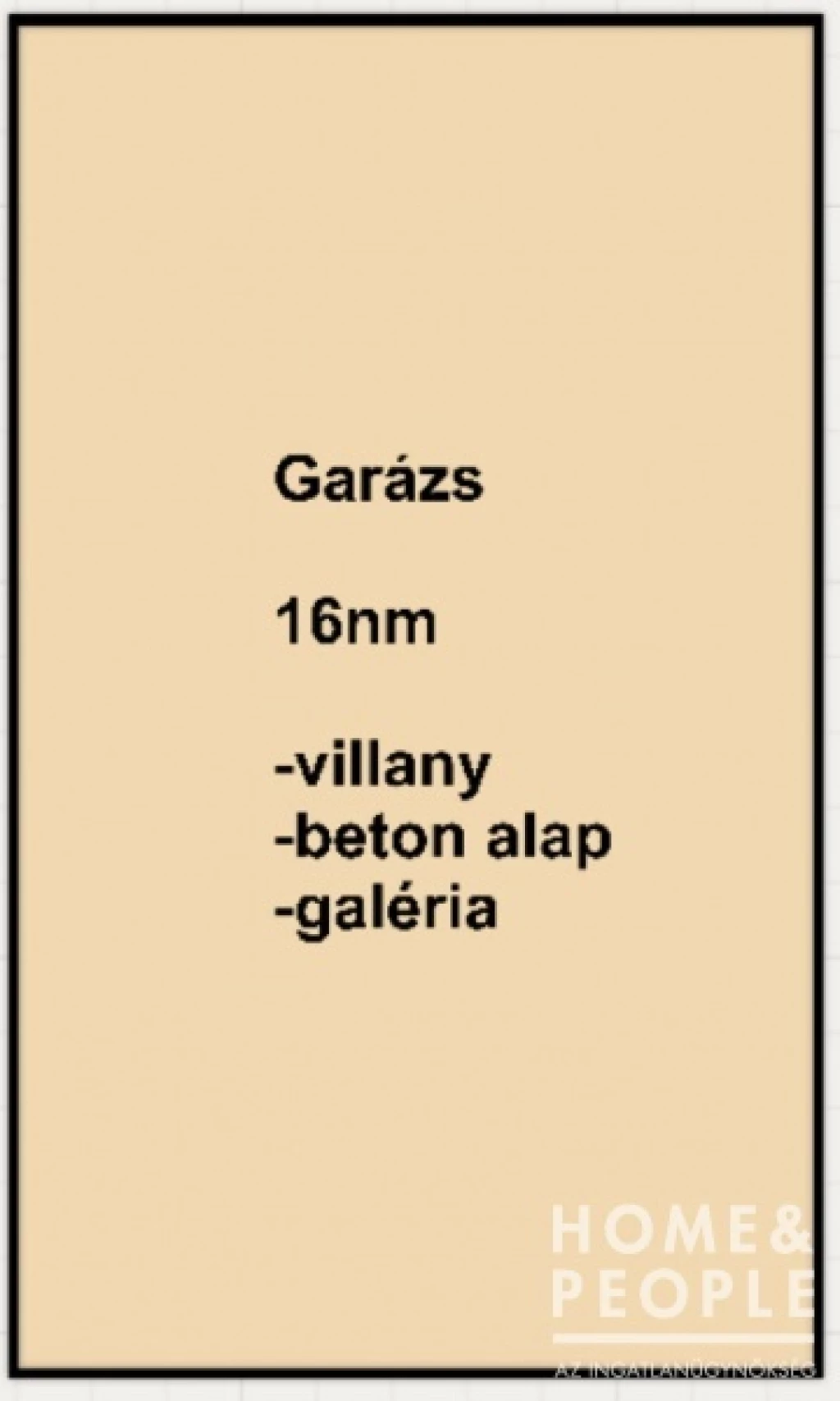 For sale detached garage, Szeged, Tarján