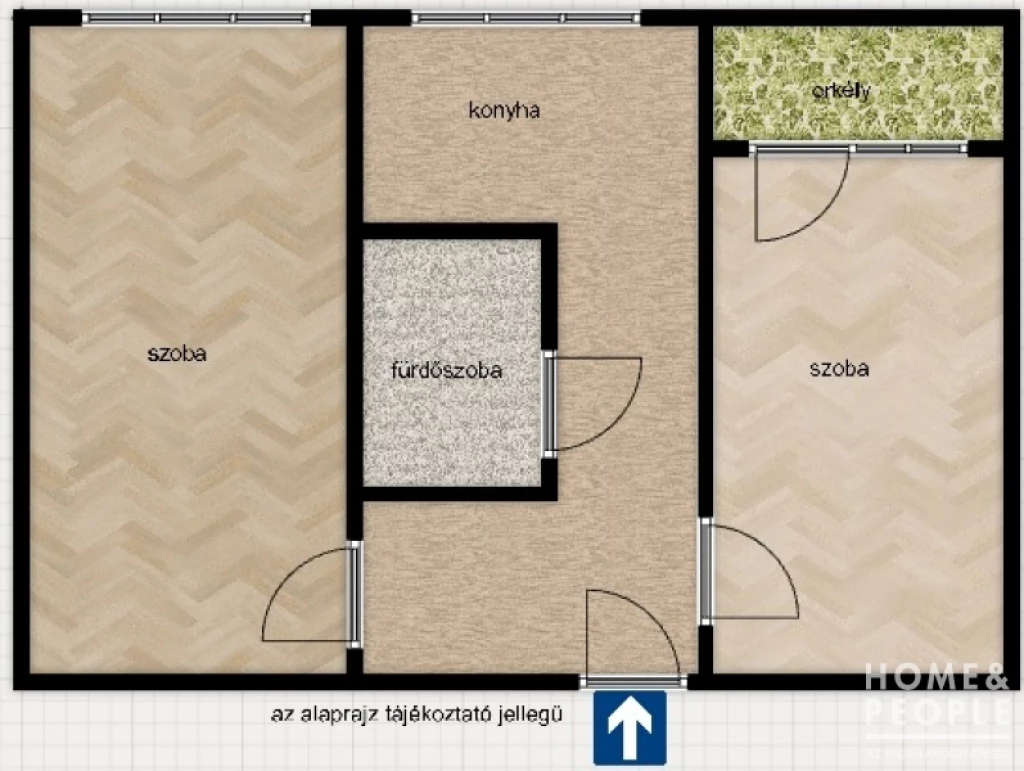 For sale brick flat, Szeged