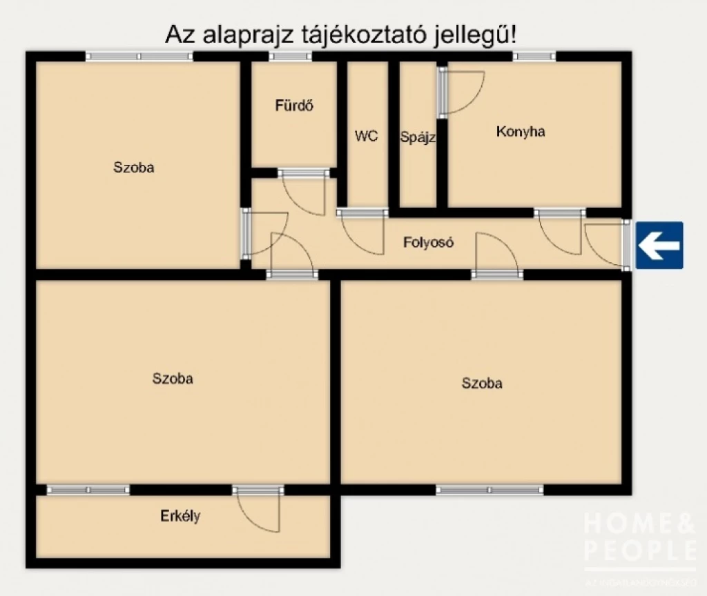 For sale brick flat, Szeged