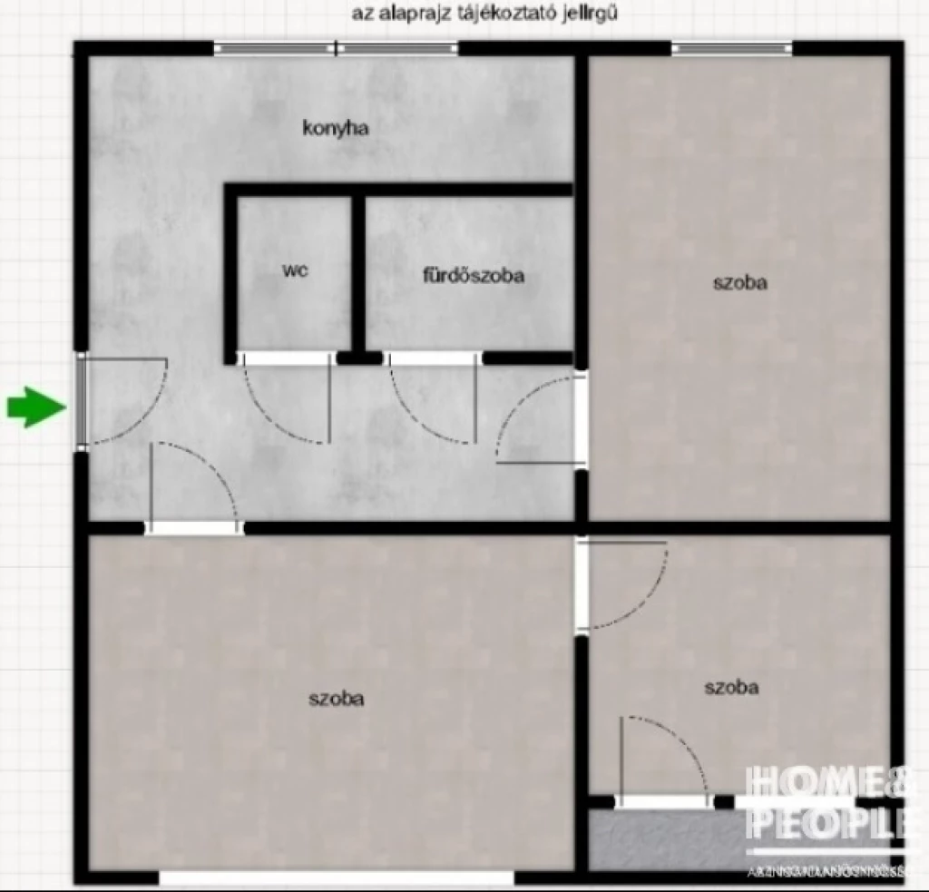 For sale brick flat, Szeged