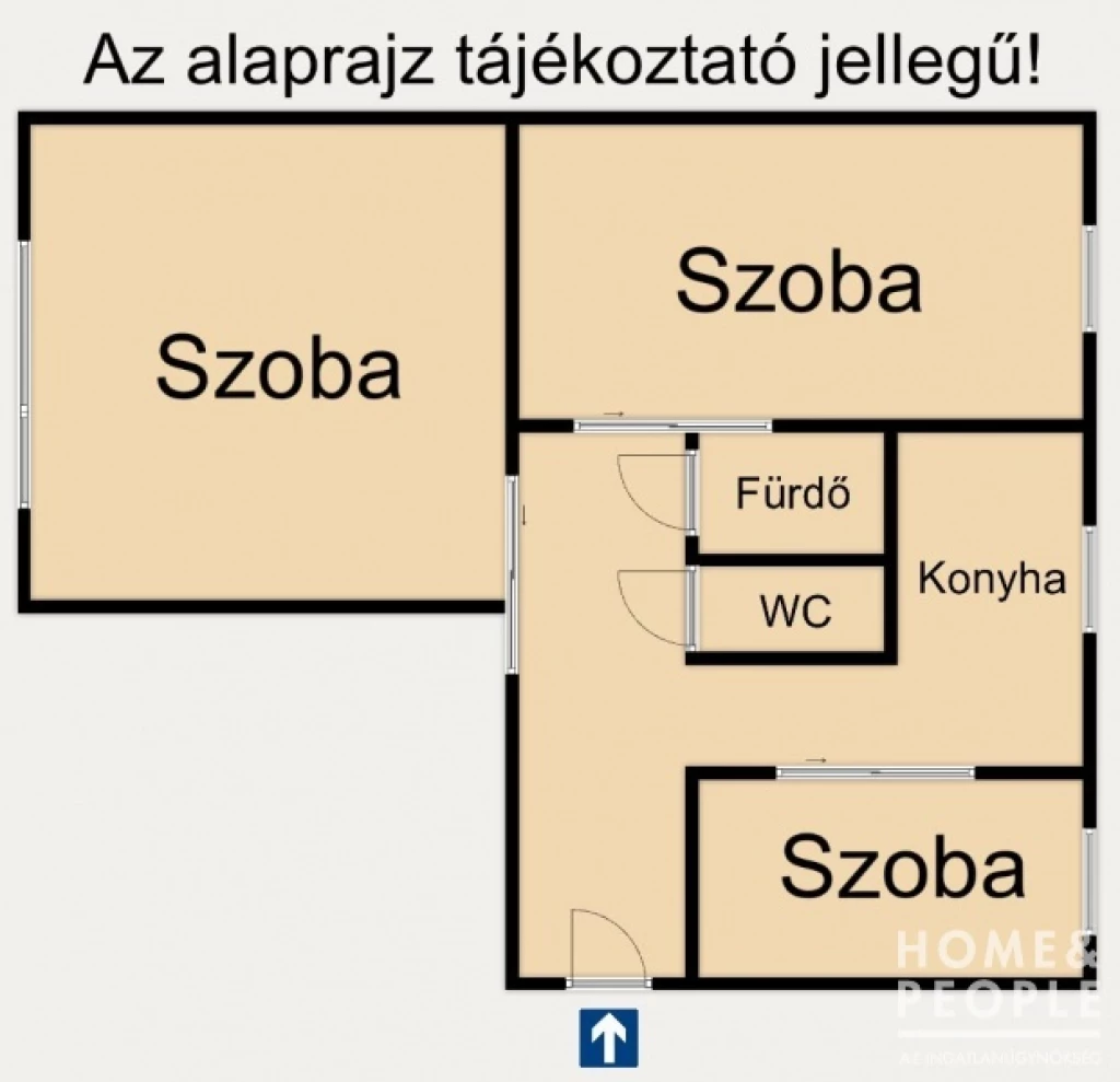 For sale brick flat, Szeged, Felsőváros