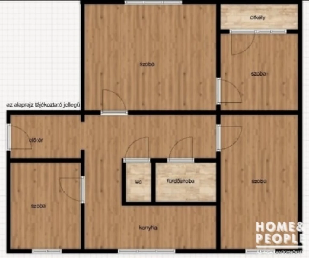 Szép állapotú 4 szobás lakás Szegeden