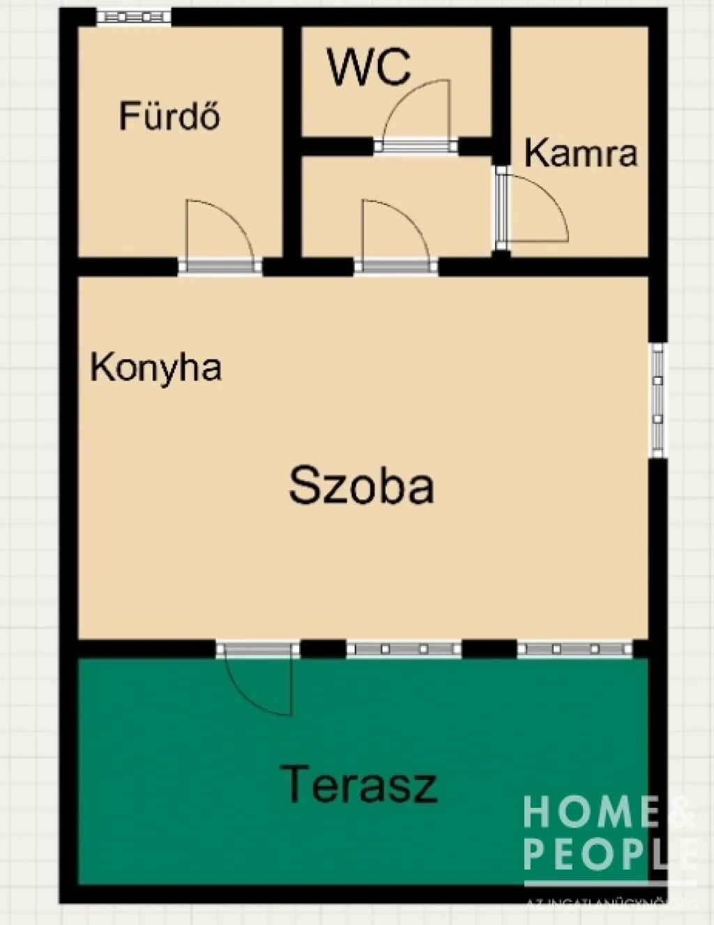 Szeged Kertkapcsolatos Kis Lakás Eladó!