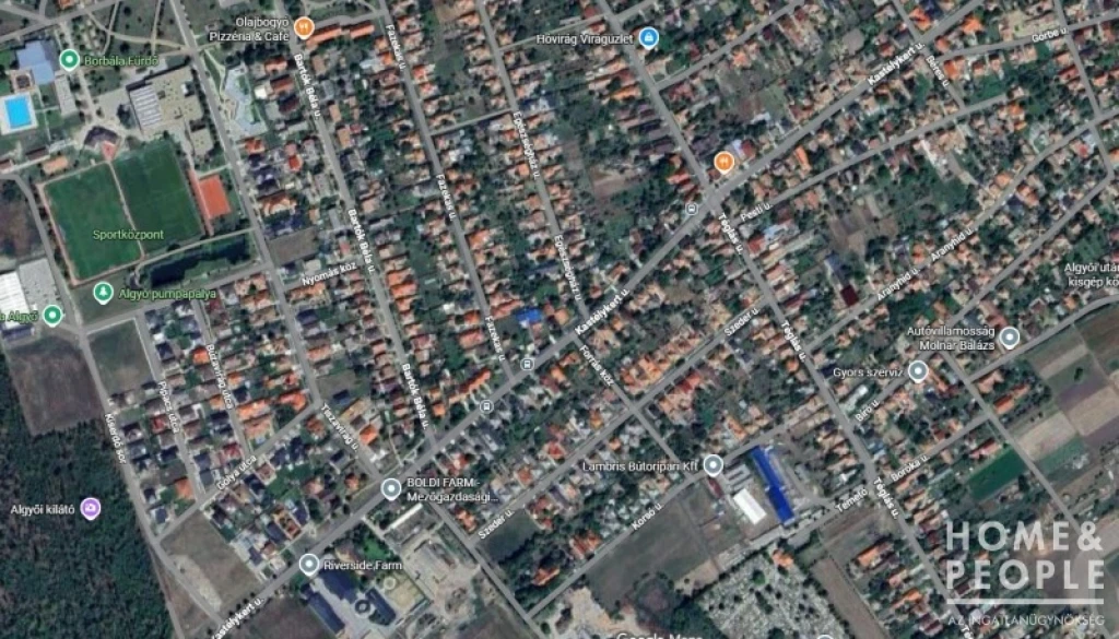 Eladó építési telek Algyőn!