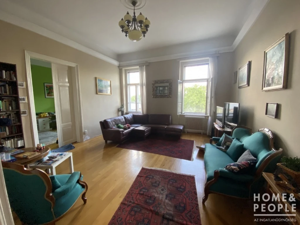 Egyedi Tiszára néző panorámával a Múzeum mellet