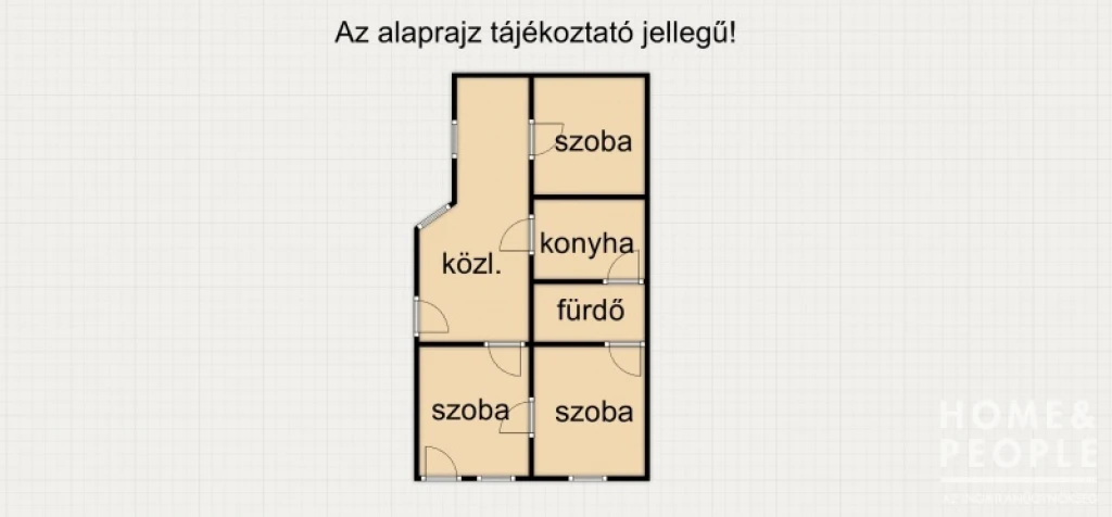 Eladó házrész Kisteleken!