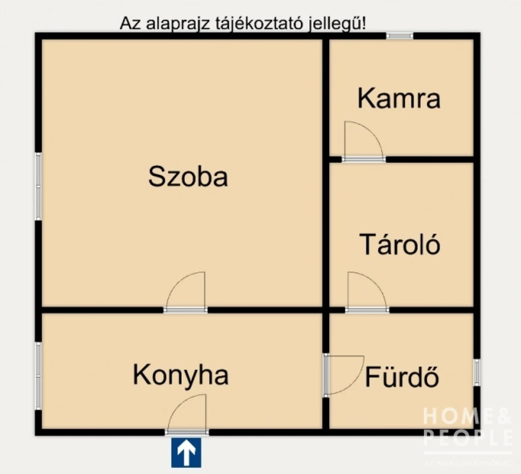 Földeákon kis ház!