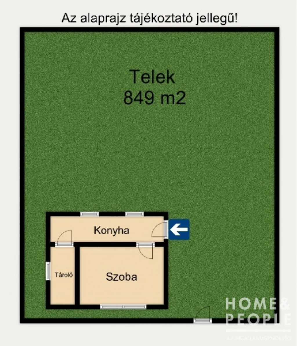 Kisteleken kis ház eladó!
