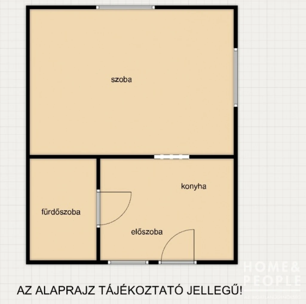 Eladó belvárosi kislakás!