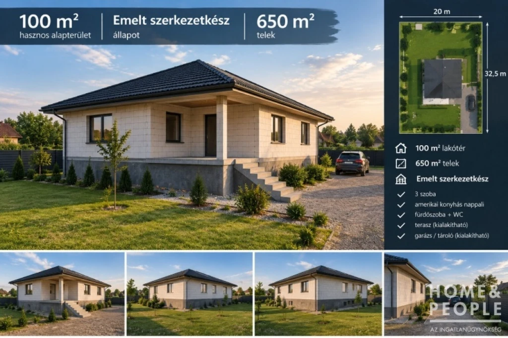 Új építésű házak,egyedi tervezési lehetőséggel leköthetőek Hódmezővásárhelyen!