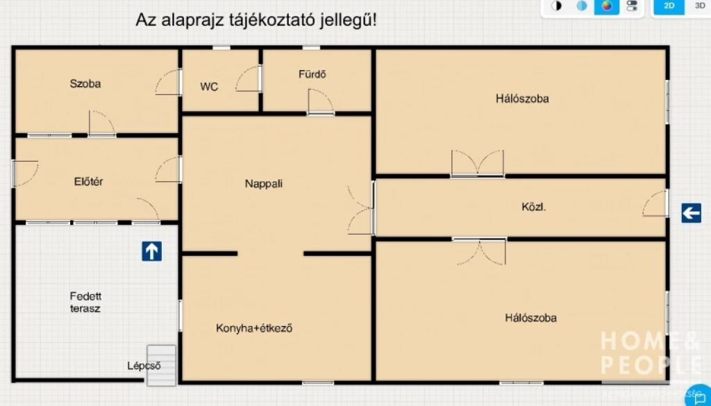 Felújított családi ház eladó!
