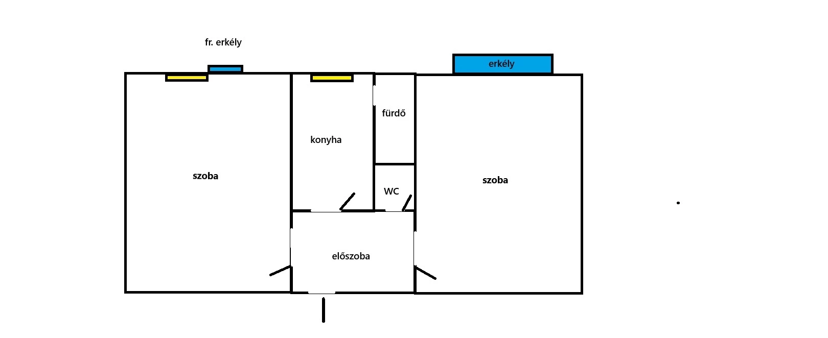 For sale brick flat, Székesfehérvár