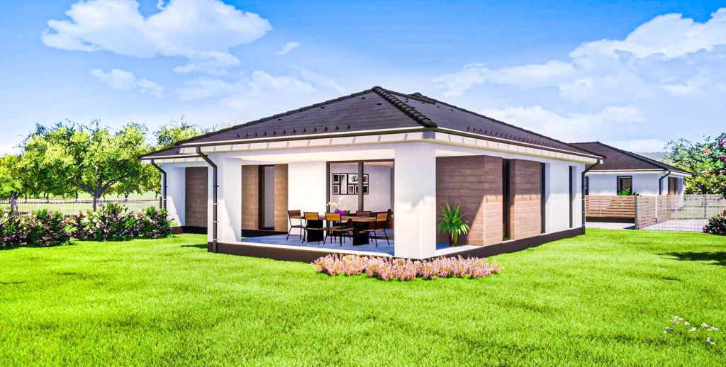 Felsőjózsán, A+-os, 109 m2-es, N+ 3 szobás, hőszivattyús, dupla komfortos, klimatizált ikerház épül, 600 m2-es telken!