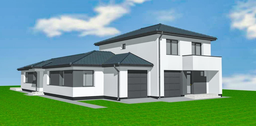 Felsőjózsa központjában, A+-os, 125 m2-es, hőszivattyús, dupla komfortos, klimatizált ikerház épül, 500 m2-es telken!