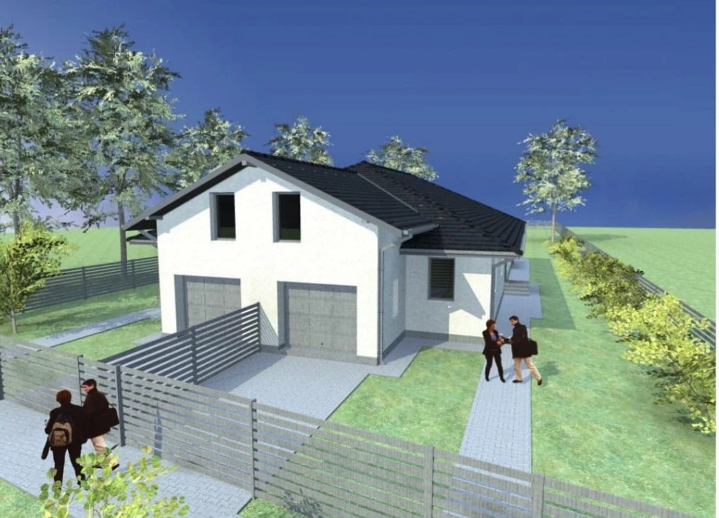 Martinka, újépítésű 128 m2 es, nappali + 4 szobás ikerházak eladók