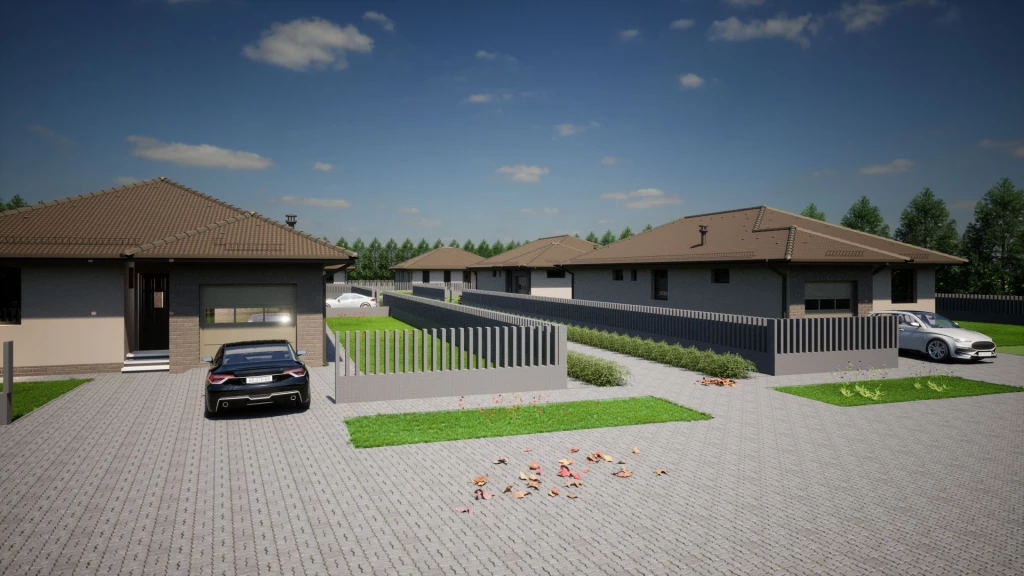 Debrecen- Júliatelep legújabb Lakóparkjában, 2026. év végi átadással, földszintes, duplakomfortos, 122 m2-es, amerikai konyhás nappali+ 4 szobás, új építésű, önálló családi ház, magas műszaki tartalommal, 610 m2-es telekkel eladó!