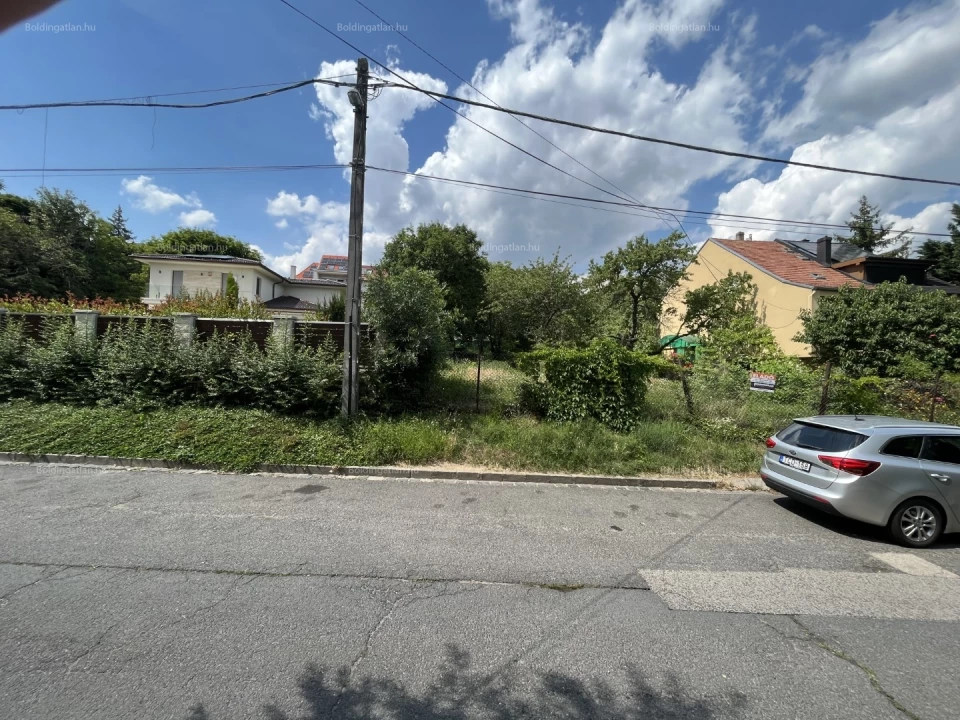 For sale building plot, Budapest II. kerület
