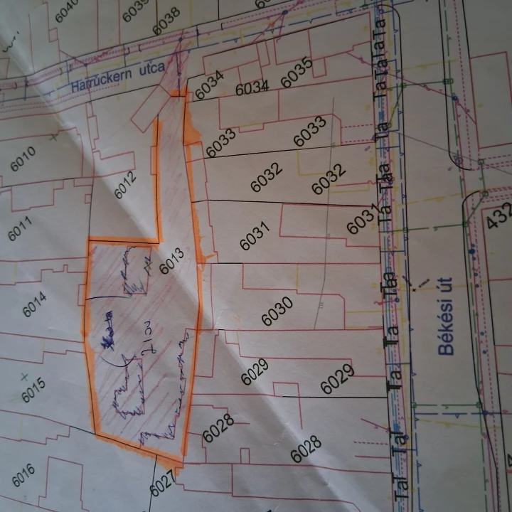 For sale building plot, Békéscsaba