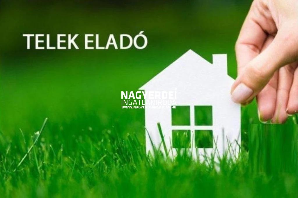 Eladó 1112 m2 építési telek, Debrecen
