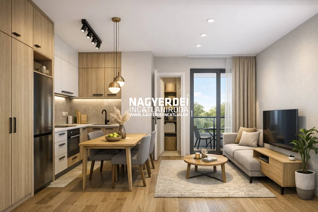 Eladó 40 m2 új építésű tégla lakás, Debrecen