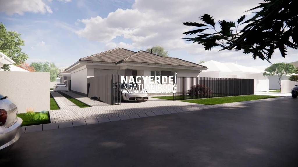 Homokkerti új építésű családi ház eladó