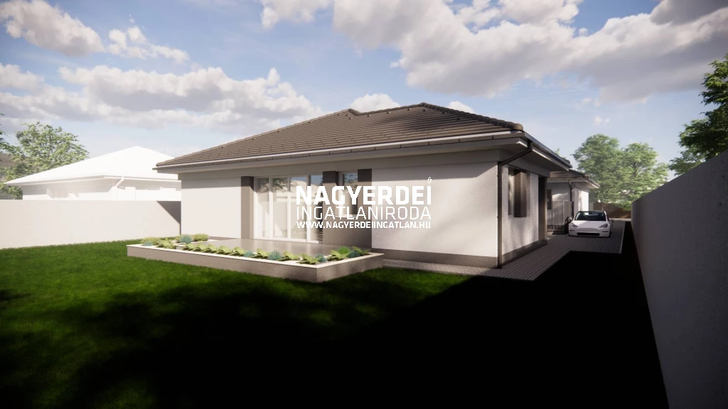 Homokkerti új építésű családi ház eladó