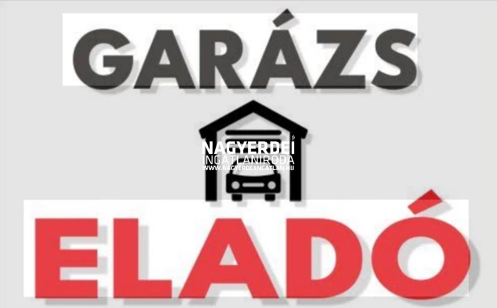 Eladó 14.50 m2 egyedi garázs, Debrecen