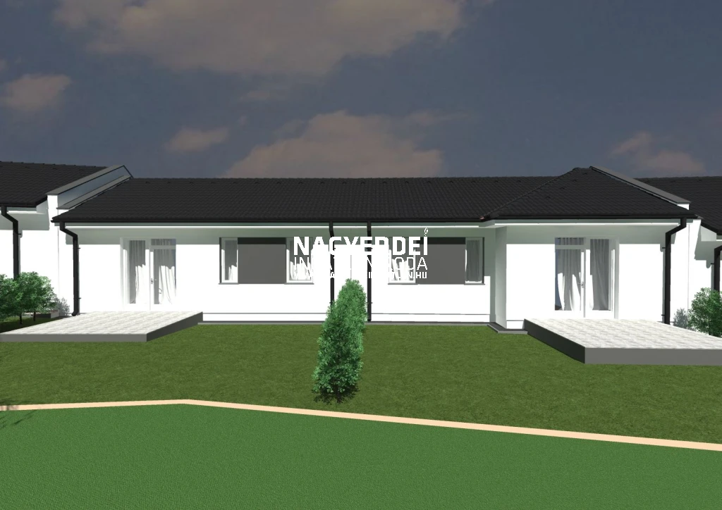 Eladó 83.62 m2 új építésű sorház, Mikepércs