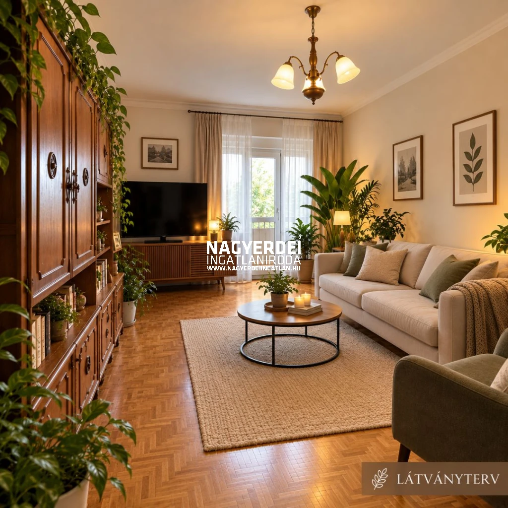 Eladó 54 m2 tégla lakás, Debrecen