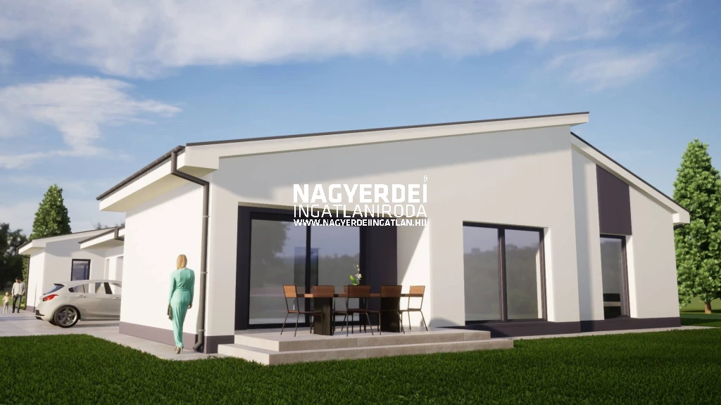 Eladó 157 m2 új építésű ikerház, Debrecen