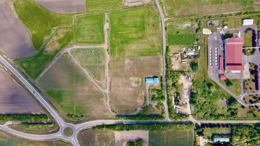 For sale industrial plot, Hajdúsámson