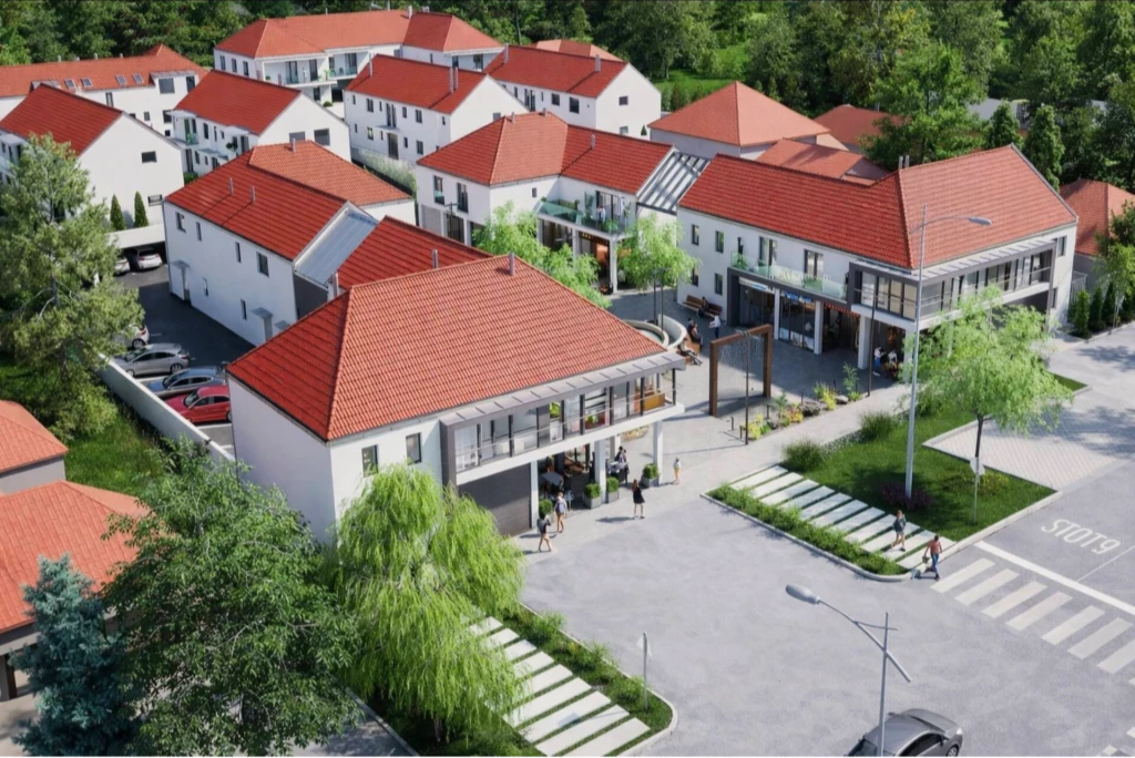 Diósd központjában, újépítésű, elegáns lakóparki lakás, kertkapcsolattal!